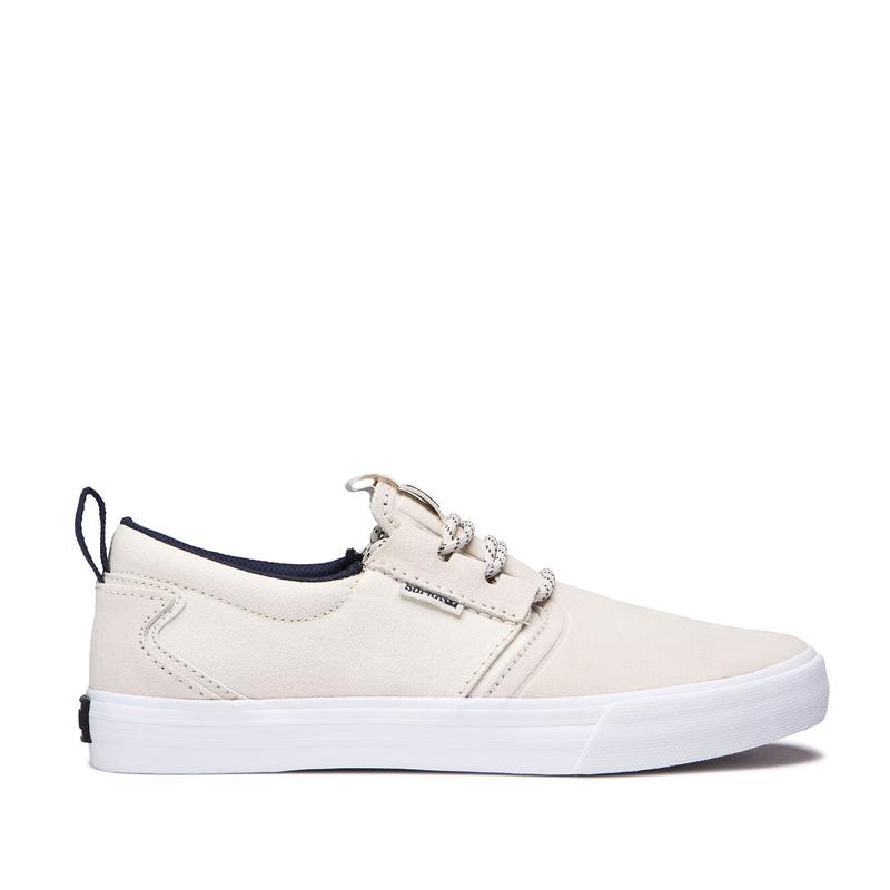 Zapatillas De Skate Supra Argentina Hombre - FLOW Beige (KWDAB-6421)